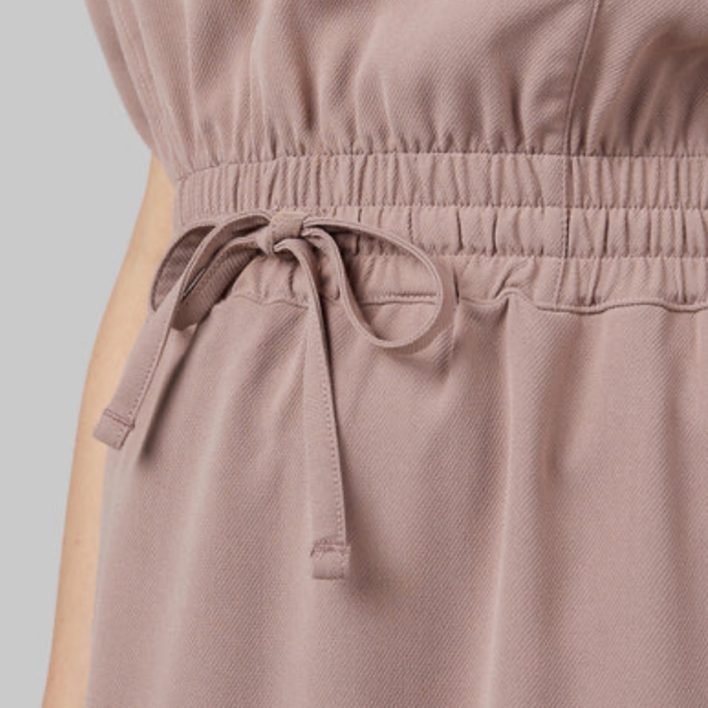 Elegant Tan Women's Dress - Picture 7 of 11